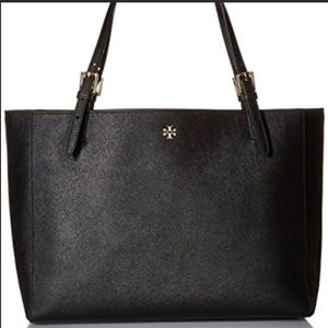 Tory Burch York buckle tote black